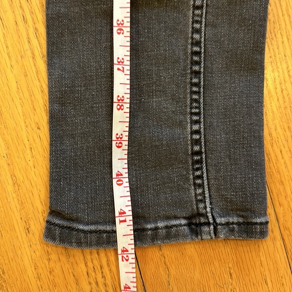 Sandro skinny jeans size 30. Distressed. Button fly dark gray. - Picture 10 of 11